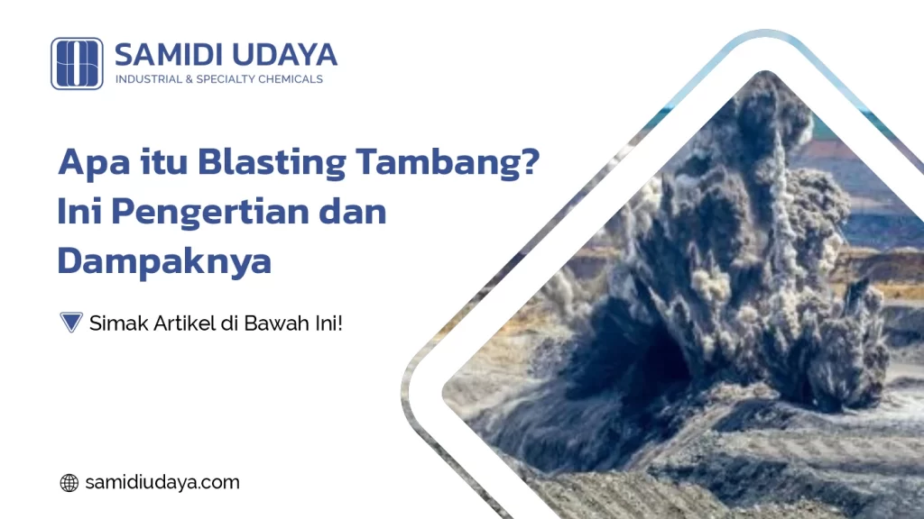 blasting tambang