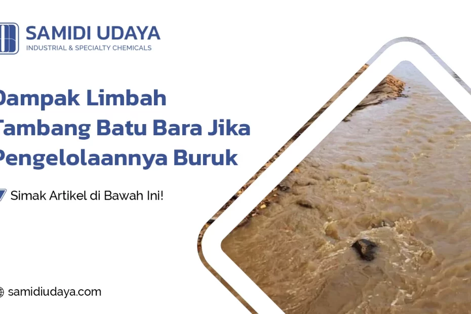 limbah tambang batu bara