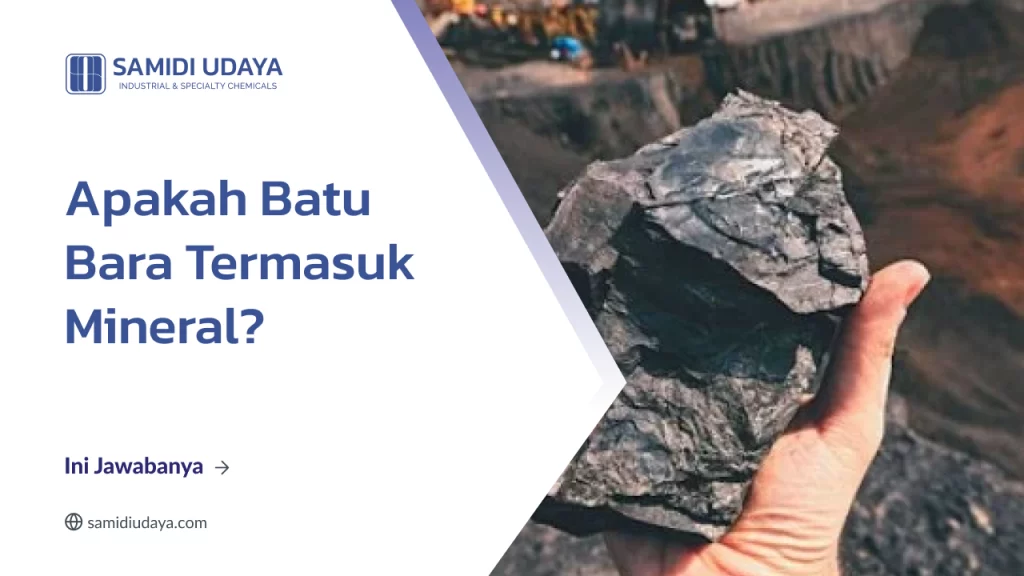 apakah batu bara termasuk mineral