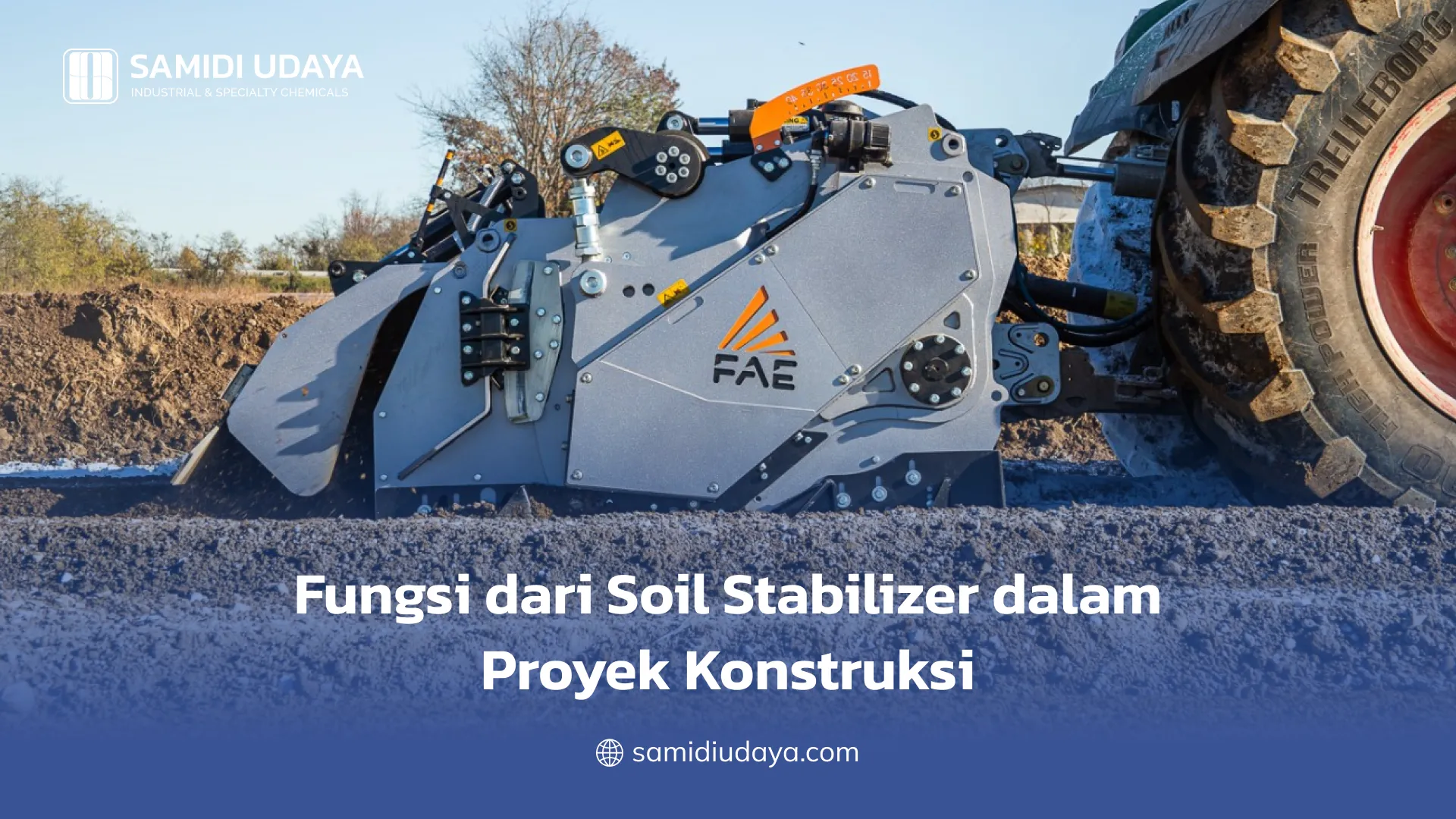Fungsi dari Soil Stabilizer dalam Proyek Konstruksi