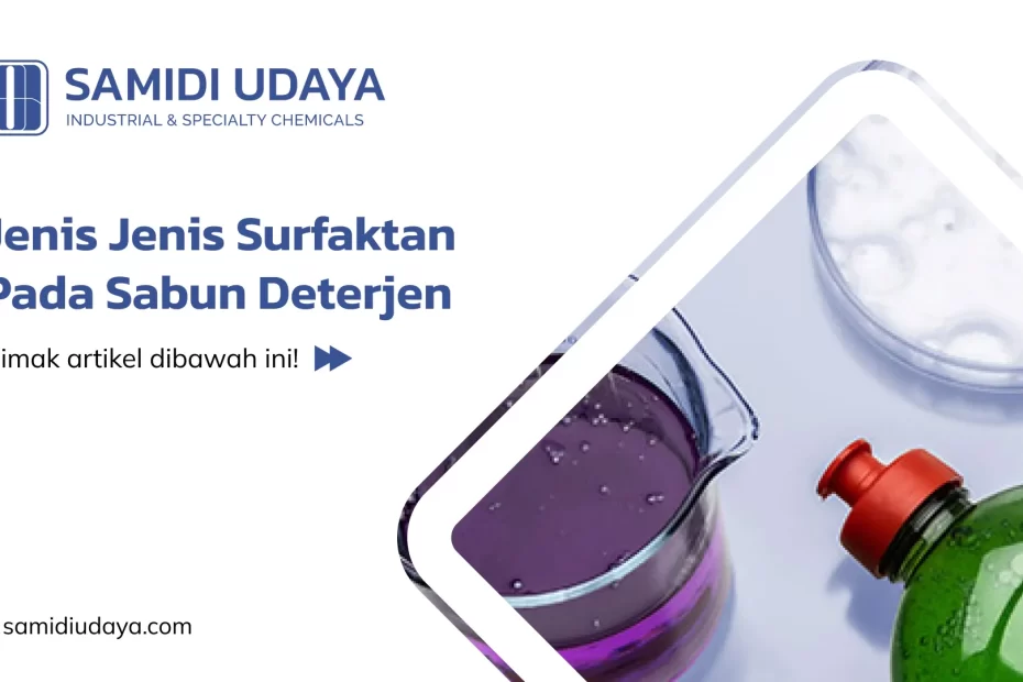 Jenis Jenis Surfaktan Pada Sabun Deterjen
