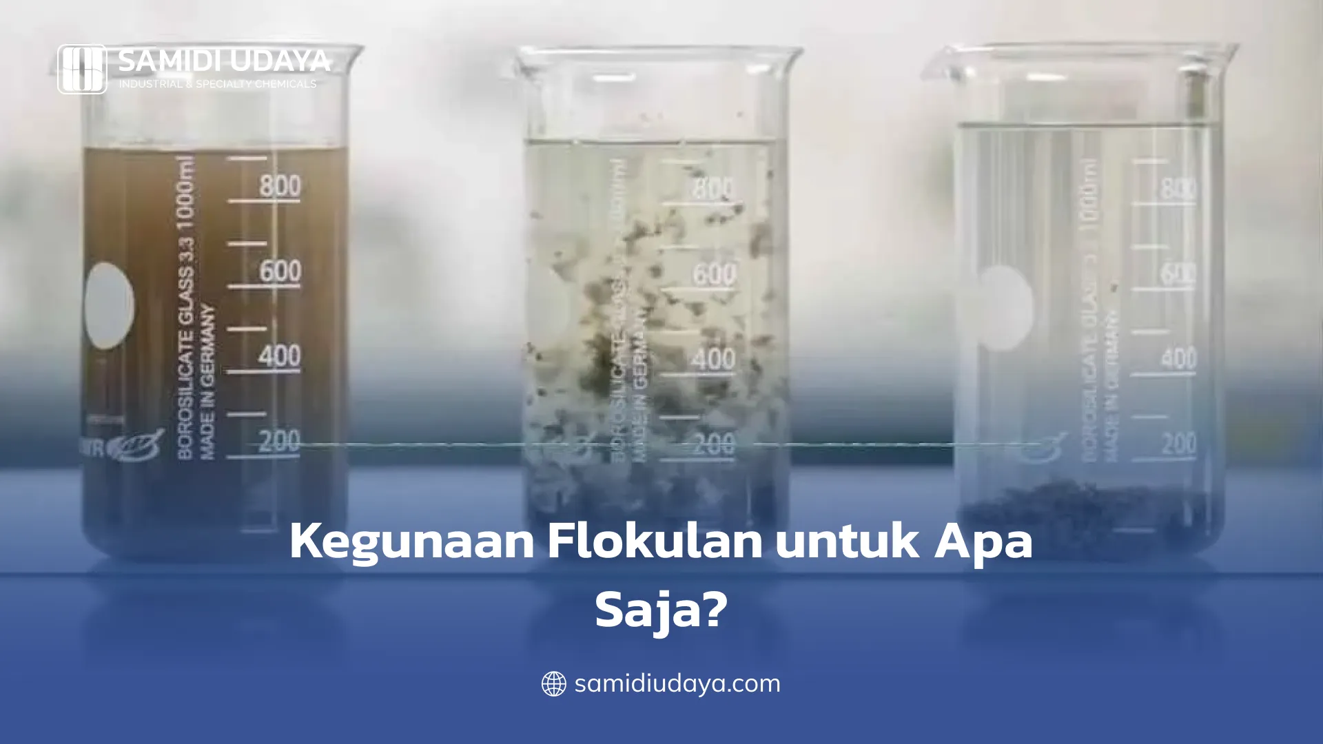 Kegunaan Flokulan untuk Apa Saja?