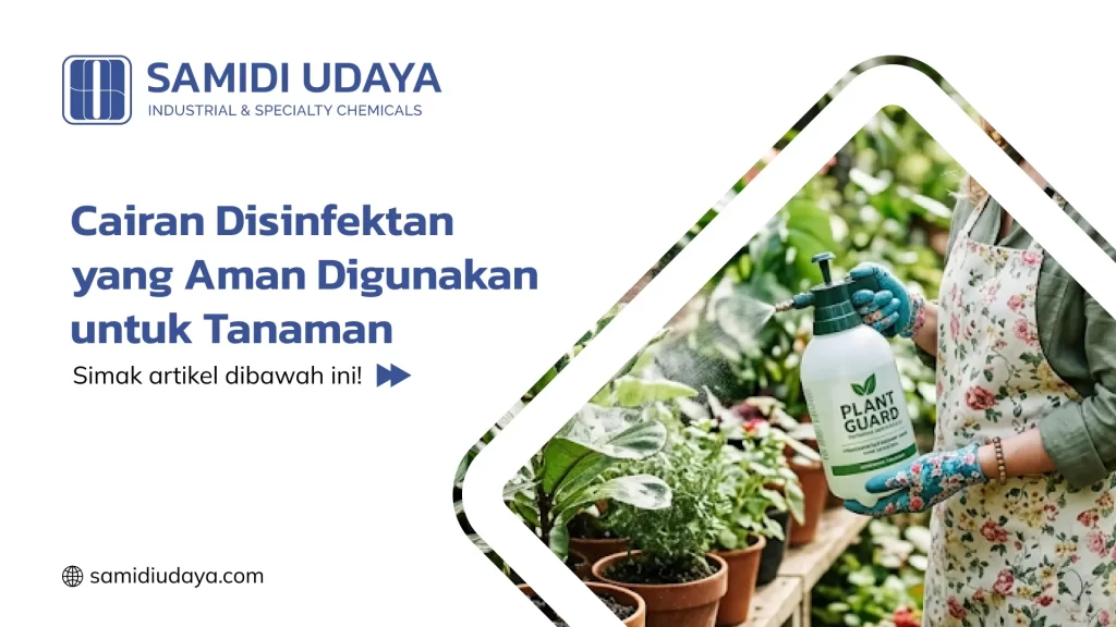 Cairan Disinfektan yang Aman Digunakan untuk Tanaman