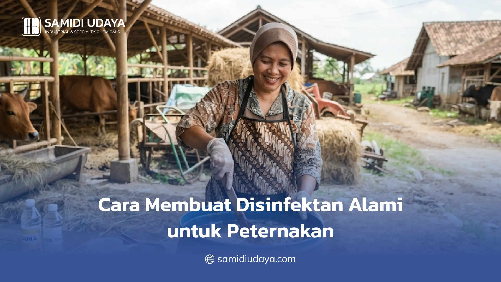 Cara Membuat Disinfektan Alami untuk Peternakan