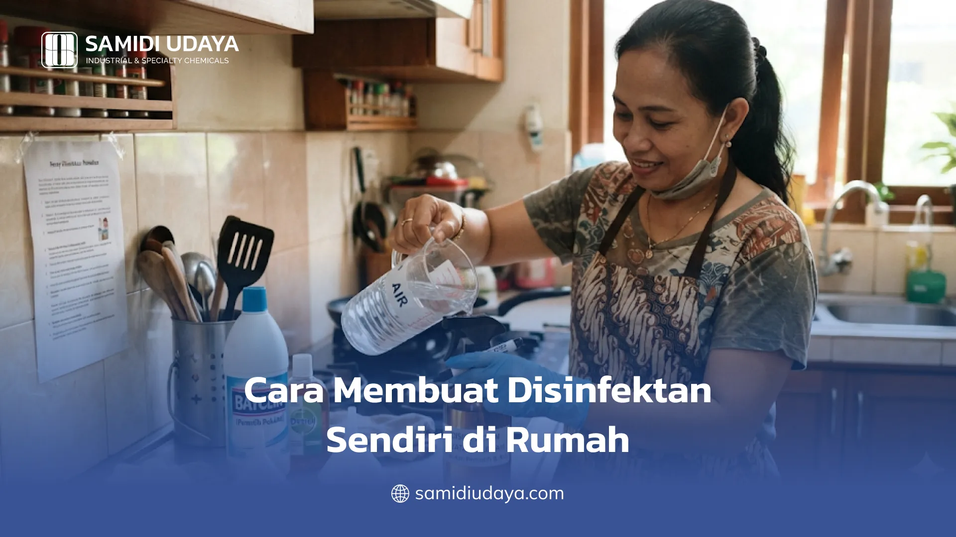 Cara Membuat Disinfektan Sendiri di Rumah