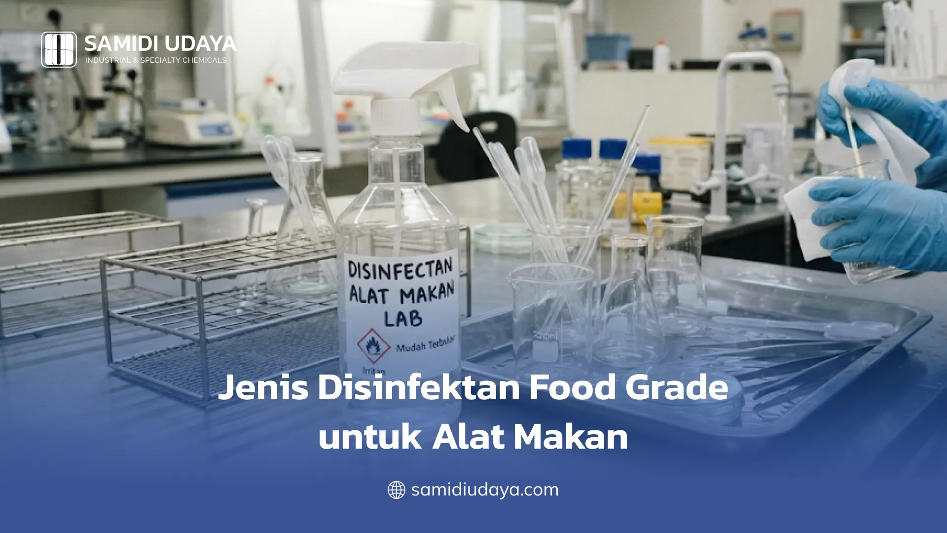 Jenis Disinfektan Food Grade untuk Alat Makan