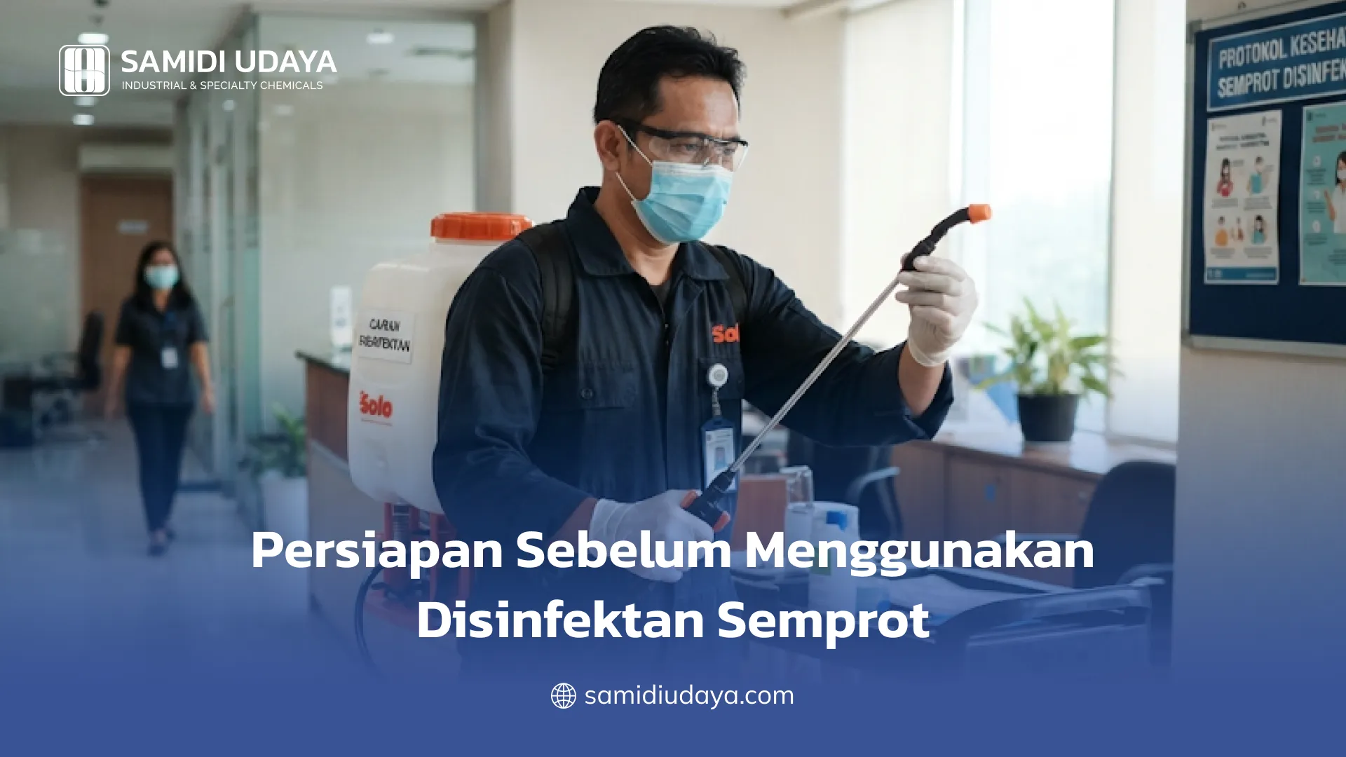 Persiapan Sebelum Menggunakan Disinfektan Semprot