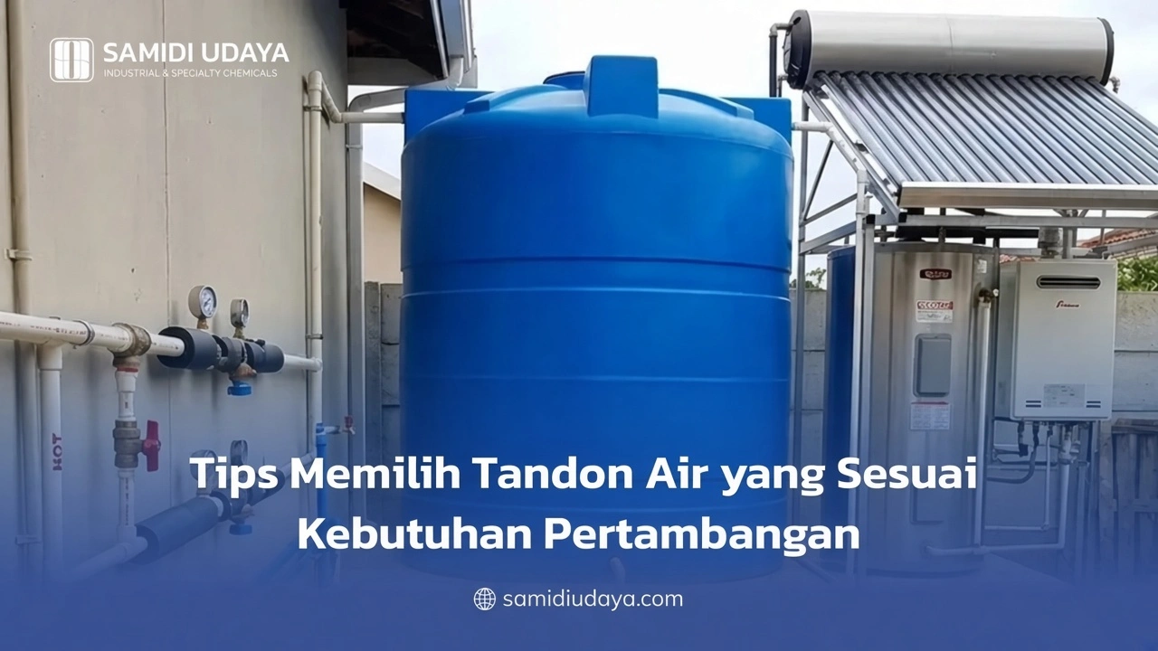 Tips Memilih Tandon Air yang Sesuai Kebutuhan Pertambangan