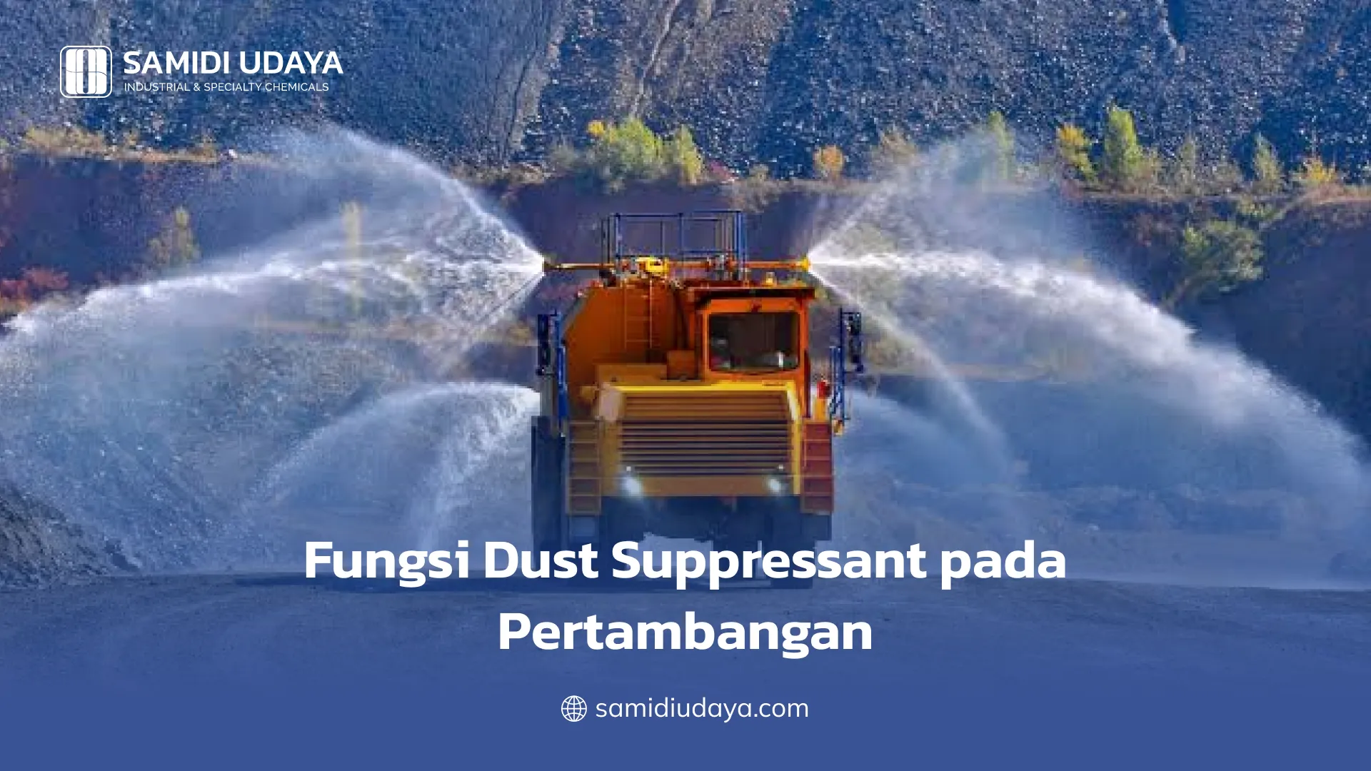 Fungsi Dust Suppressant pada Pertambangan