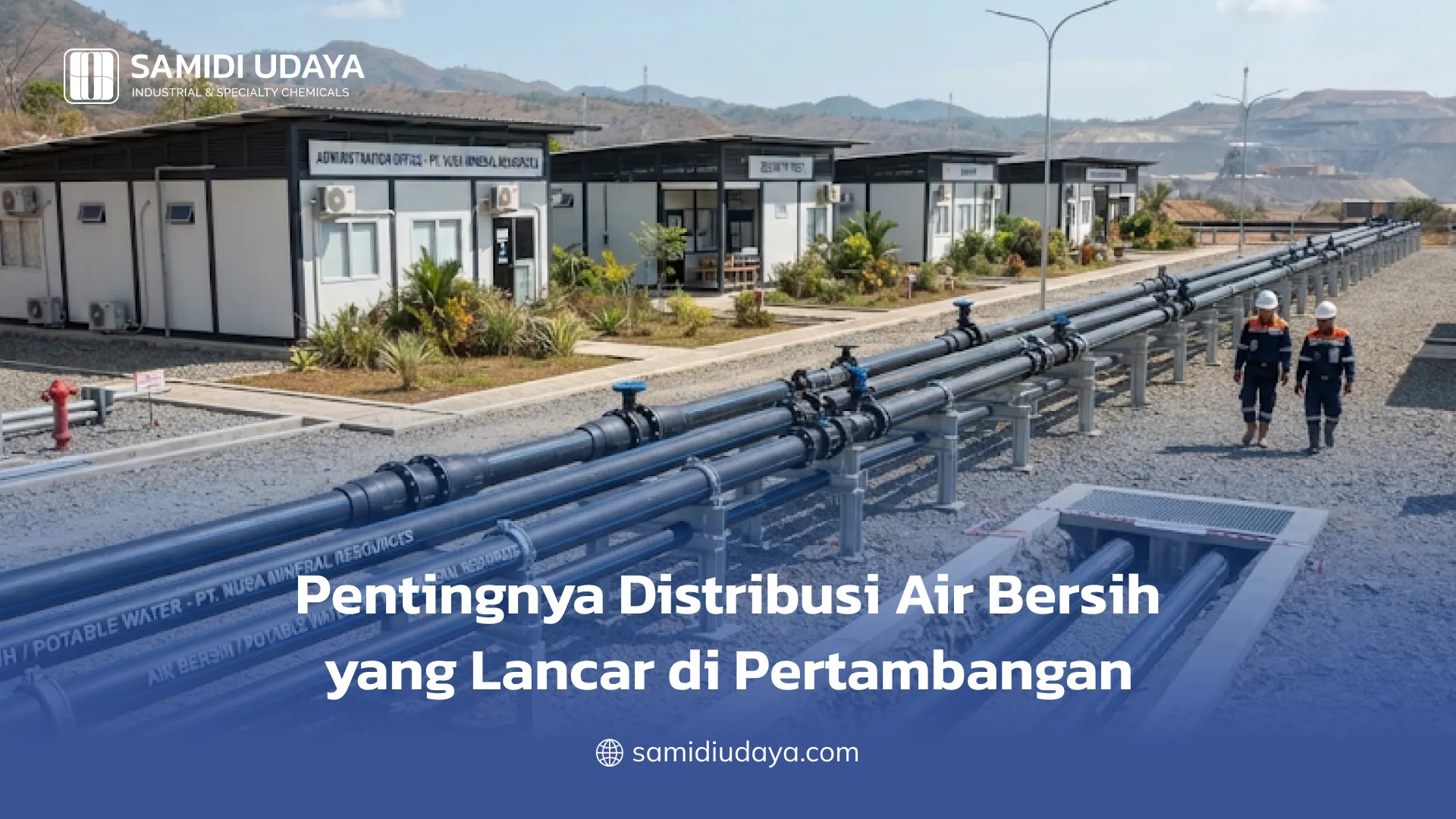Pentingnya Distribusi Air Bersih yang Lancar di Pertambangan