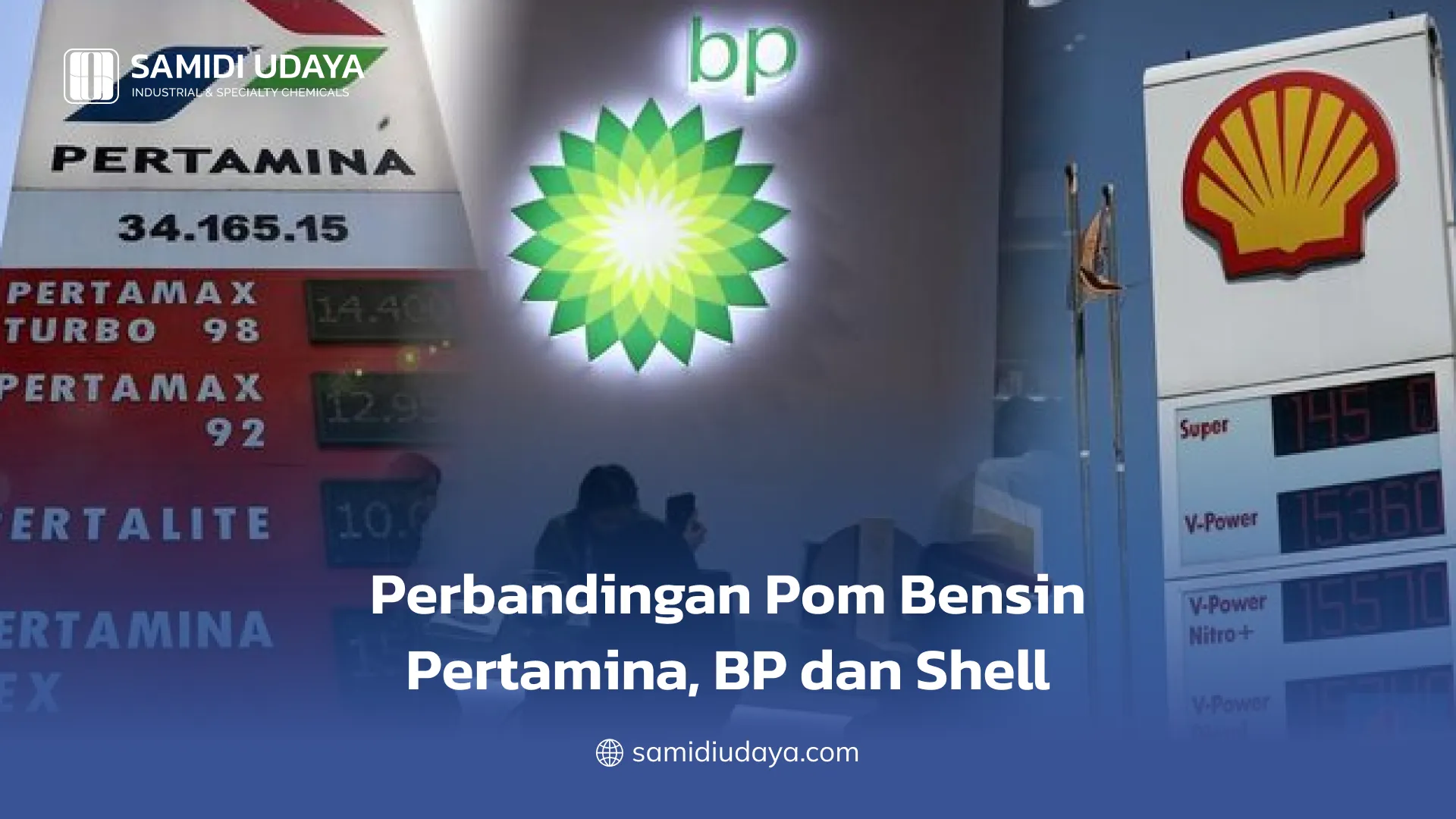 Perbandingan Pom Bensin Pertamina, BP dan Shell