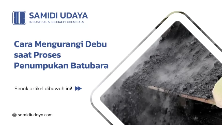 Cara Mengurangi Debu saat Proses Penumpukan Batubara