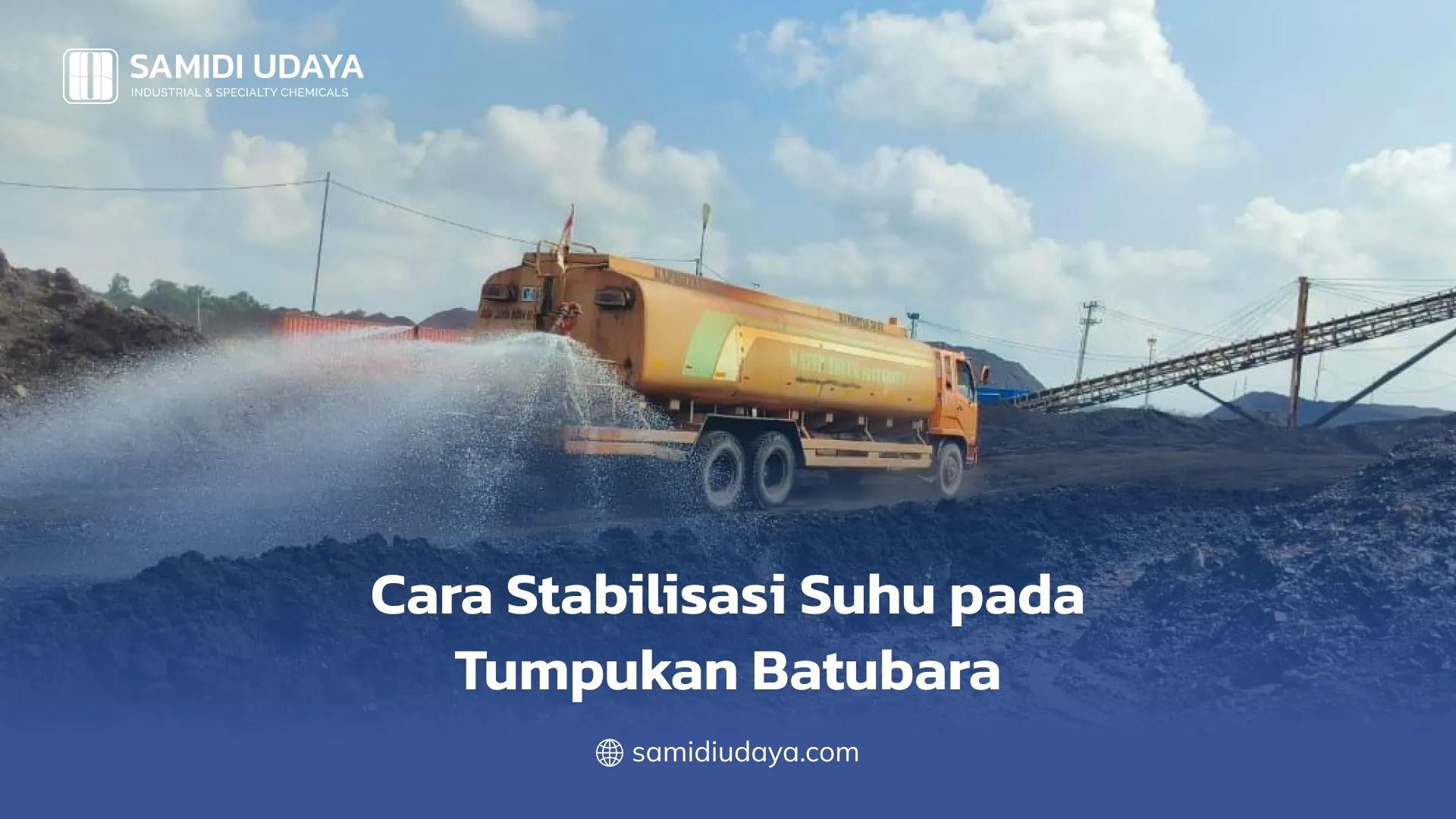 Cara Stabilisasi Suhu pada Tumpukan Batubara