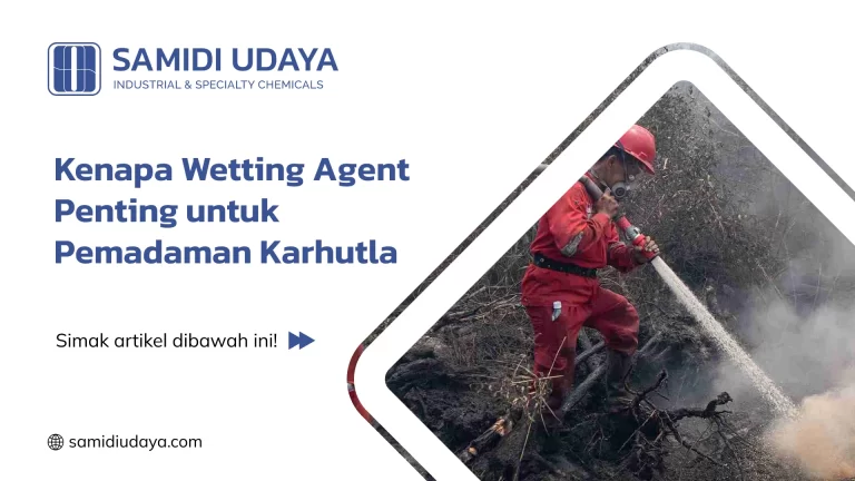 Kenapa Wetting Agent Penting untuk Pemadaman Karhutla