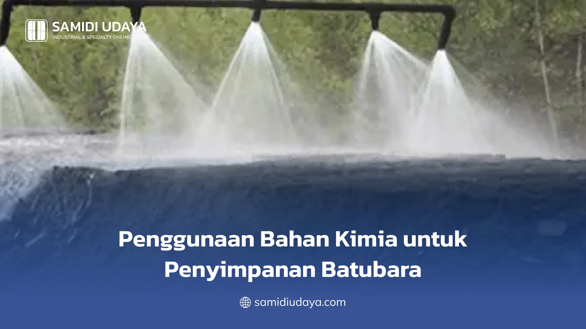 Penggunaan Bahan Kimia untuk Penyimpanan Batubara